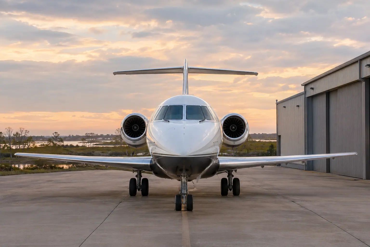 Ramp at Kissimmee Gateway Airport