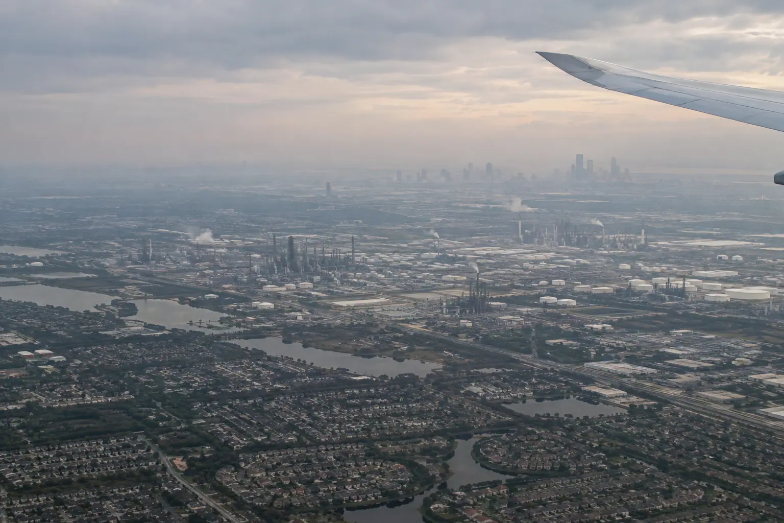 Houston from the air