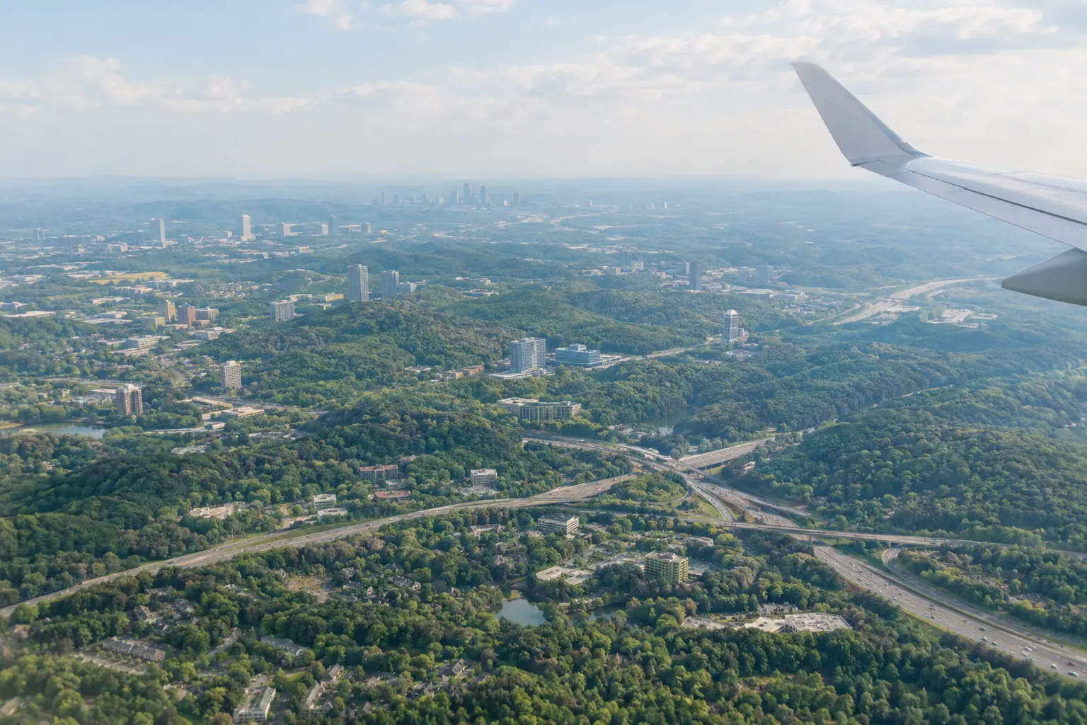 Atlanta from the air
