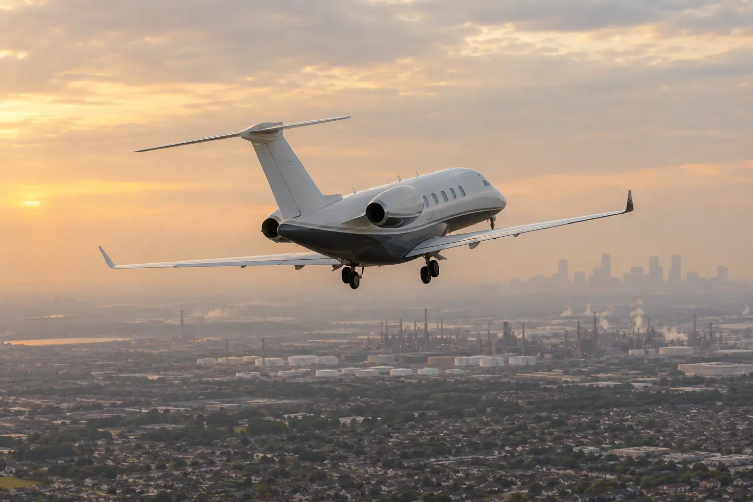 Private jet Houston to Orlando